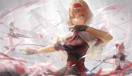 Alice Margatroid Anime Touhou HD Desktop Wallpaper | Background Image