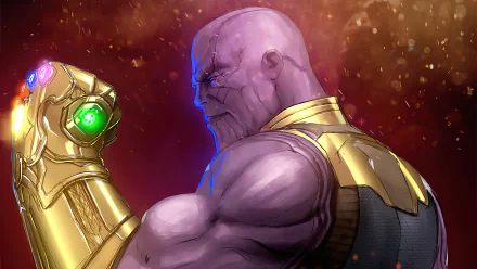 Infinity Gauntlet Comic Thanos HD Desktop Wallpaper | Background Image