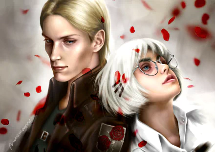 Rico Brzenska Ian Dietrich Anime Attack on Titan HD Desktop Wallpaper | Background Image