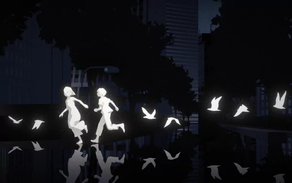 bird Anime Original Anime Bird HD Desktop Wallpaper | Background Image