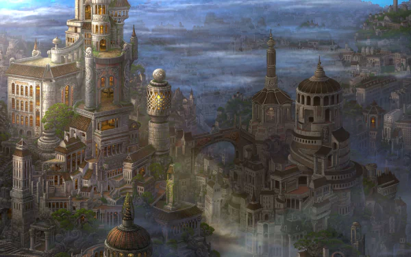 Anime Wandering Witch: The Journey of Elaina HD Desktop Wallpaper | Background Image