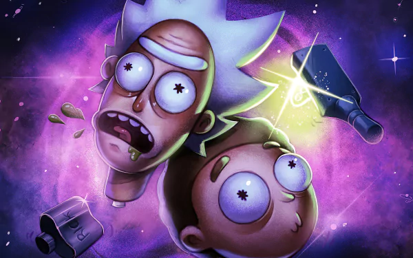 Morty Smith Rick Sanchez TV Show Rick and Morty HD Desktop Wallpaper | Background Image