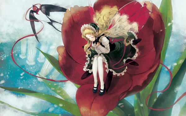Anime Girl Thumbelina HD Wallpaper | Background Image