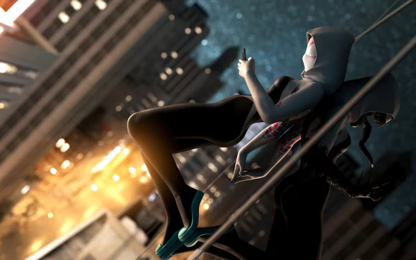 Comic Gwen Stacy HD Desktop Wallpaper | Background Image