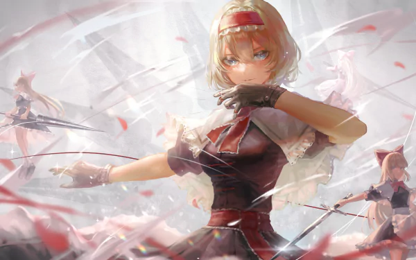 Alice Margatroid Anime Touhou HD Desktop Wallpaper | Background Image
