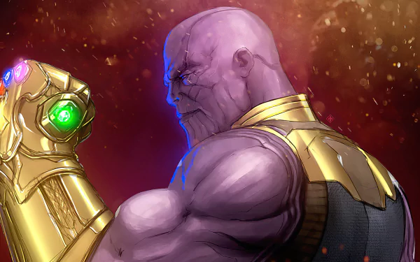 Infinity Gauntlet Comic Thanos HD Desktop Wallpaper | Background Image