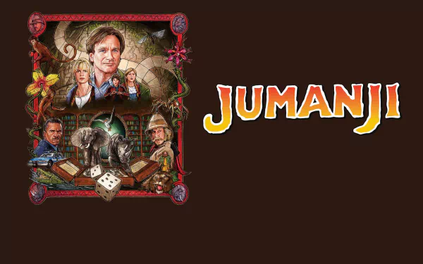 Kirsten Dunst Robin Williams movie Jumanji HD Desktop Wallpaper | Background Image