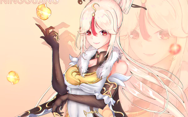 Ningguang (Genshin Impact) video game Genshin Impact HD Desktop Wallpaper | Background Image