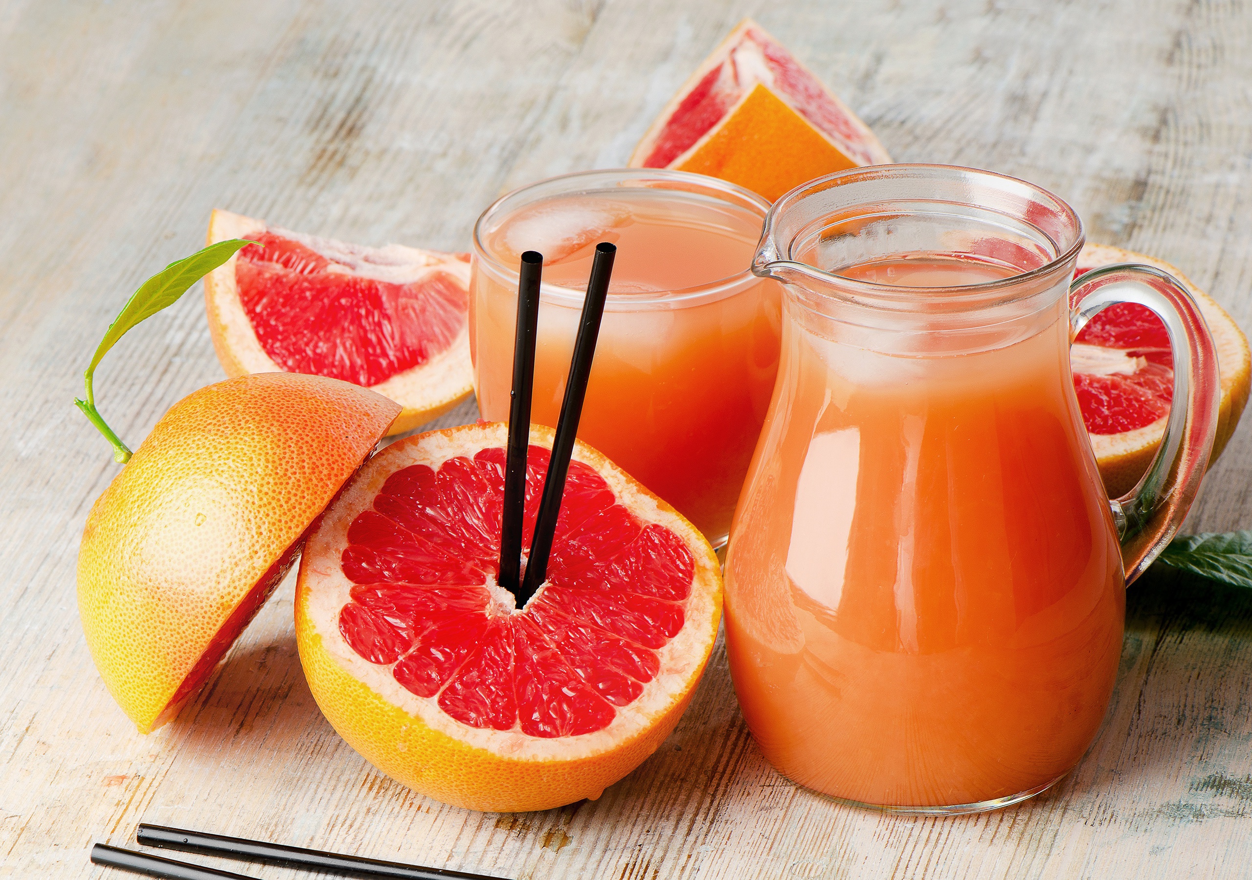 Food Grapefruit HD Wallpaper | Background Image