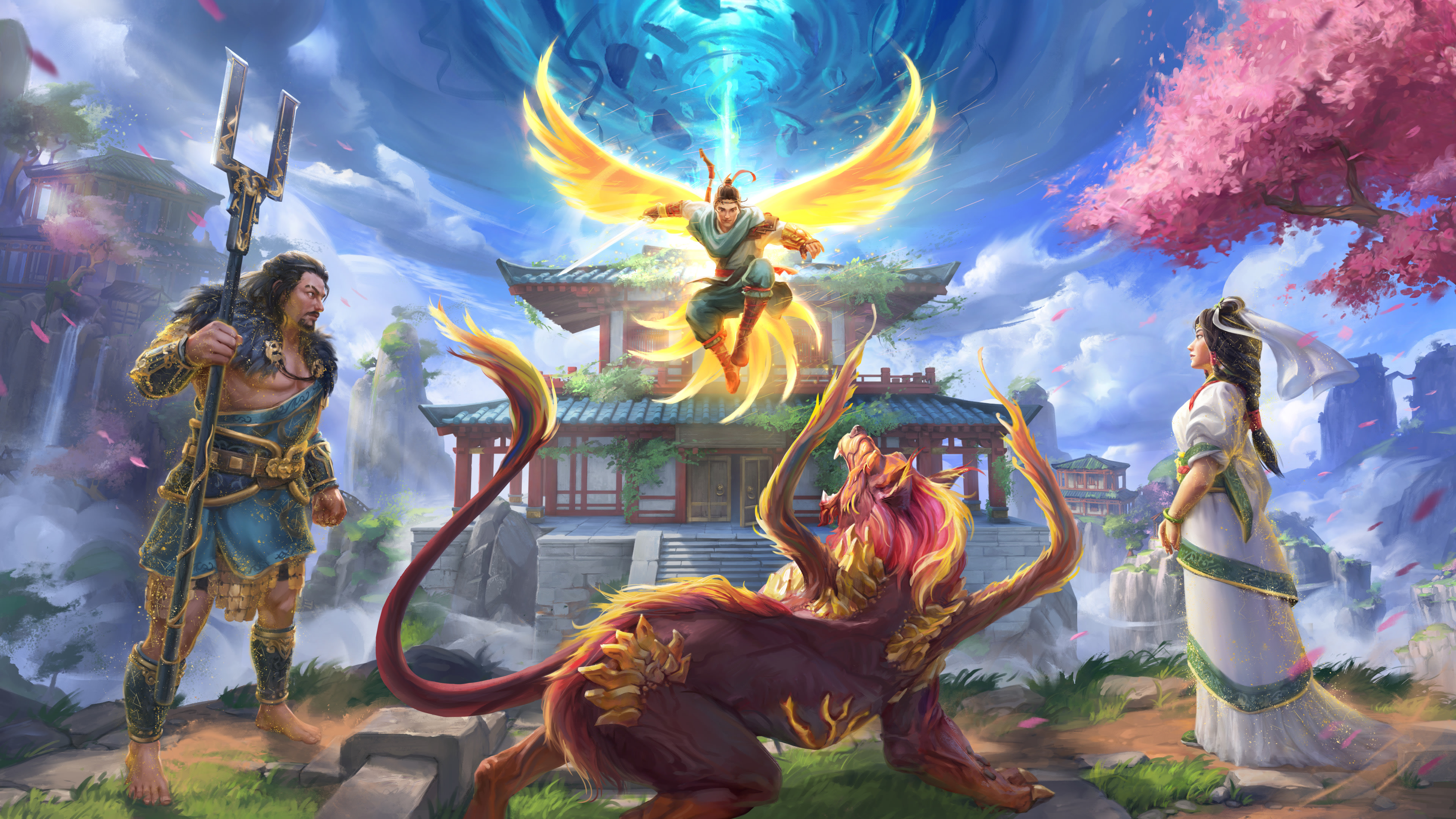 Video Game Immortals Fenyx Rising HD Wallpaper | Background Image