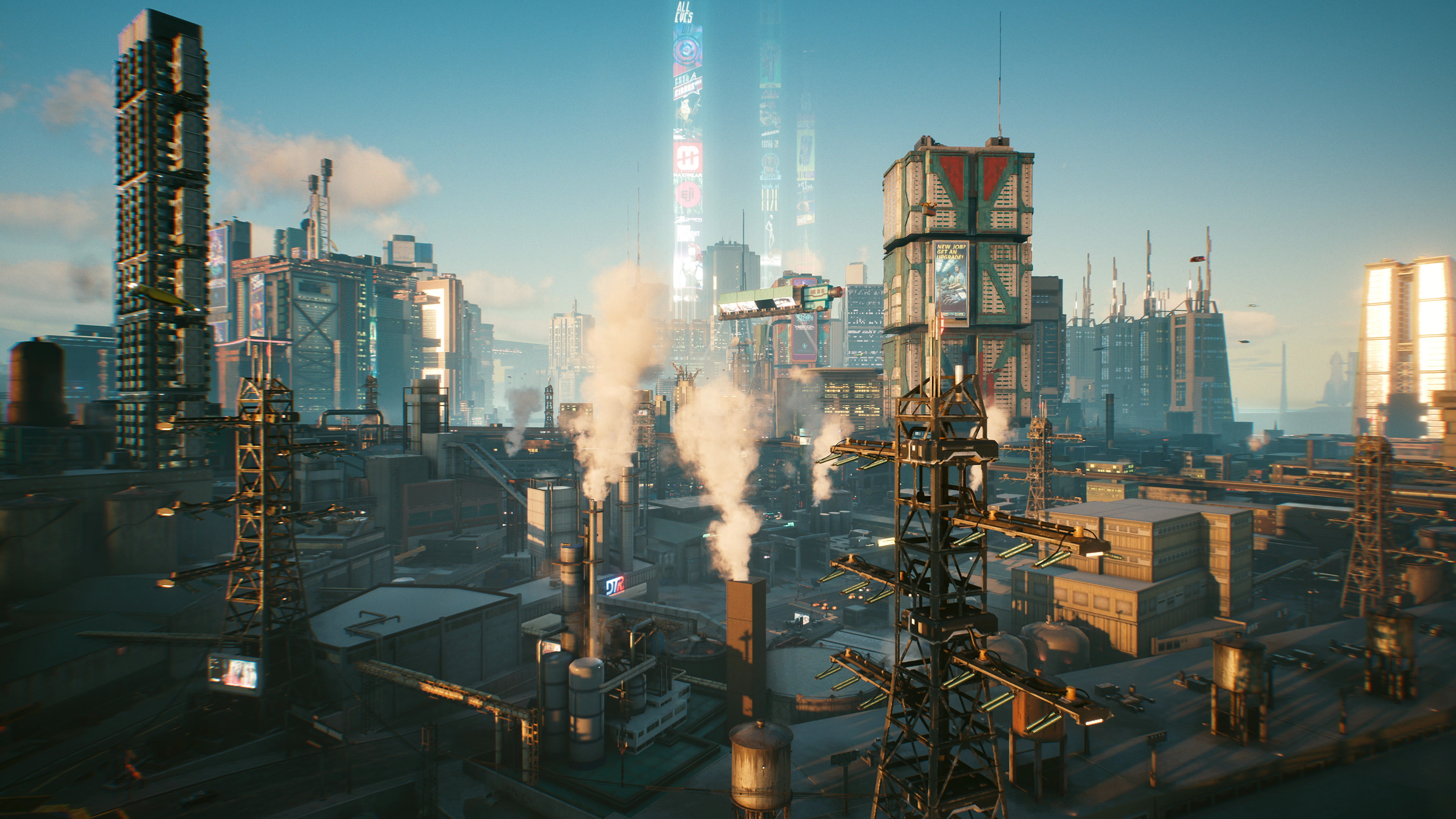 Download video game cyberpunk 2077 4k ultra hd wallpaper