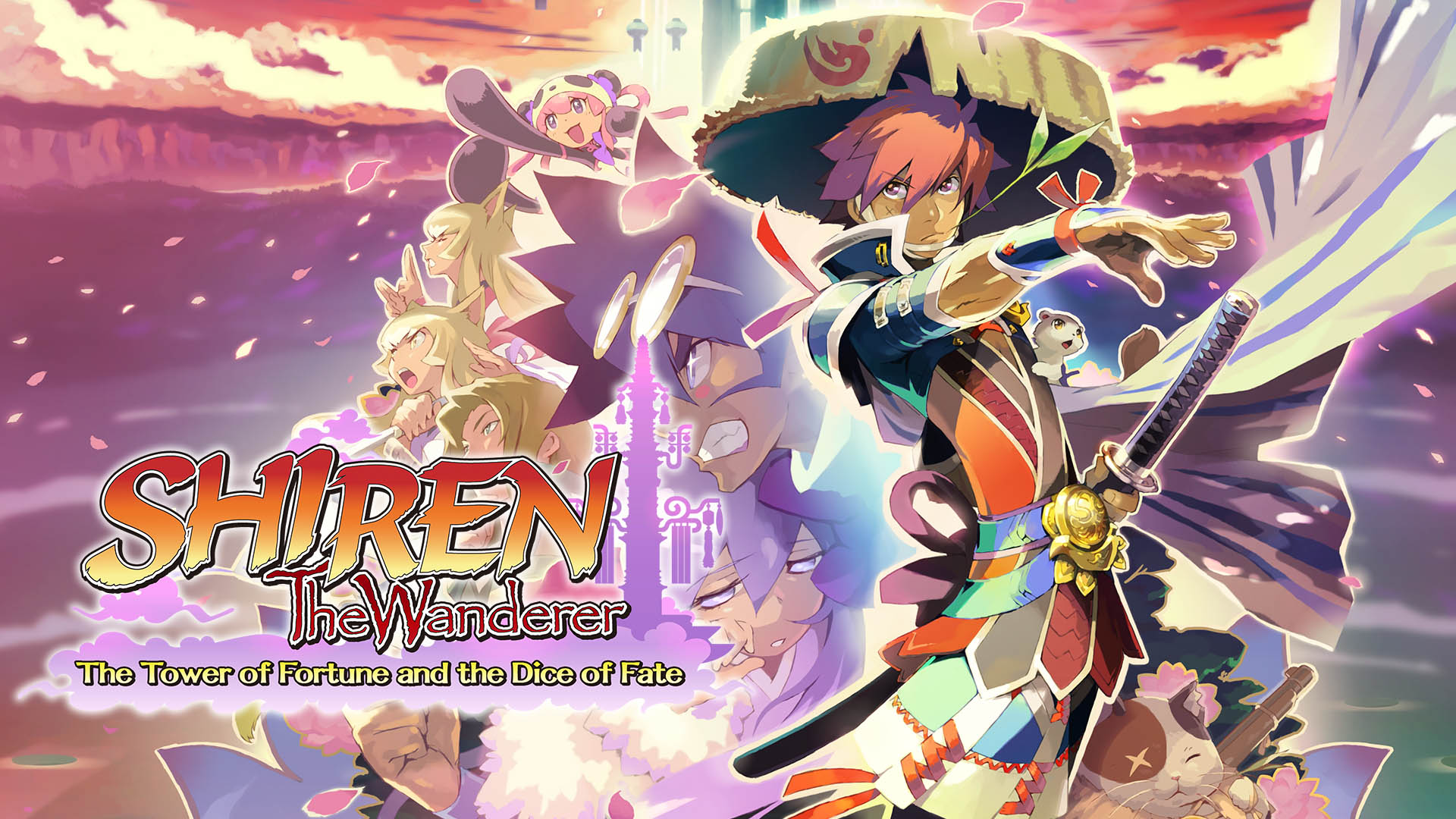 Video Game Shiren the Wanderer: The Tower of Fortune and the Dice of Fate HD Wallpaper | Background Image