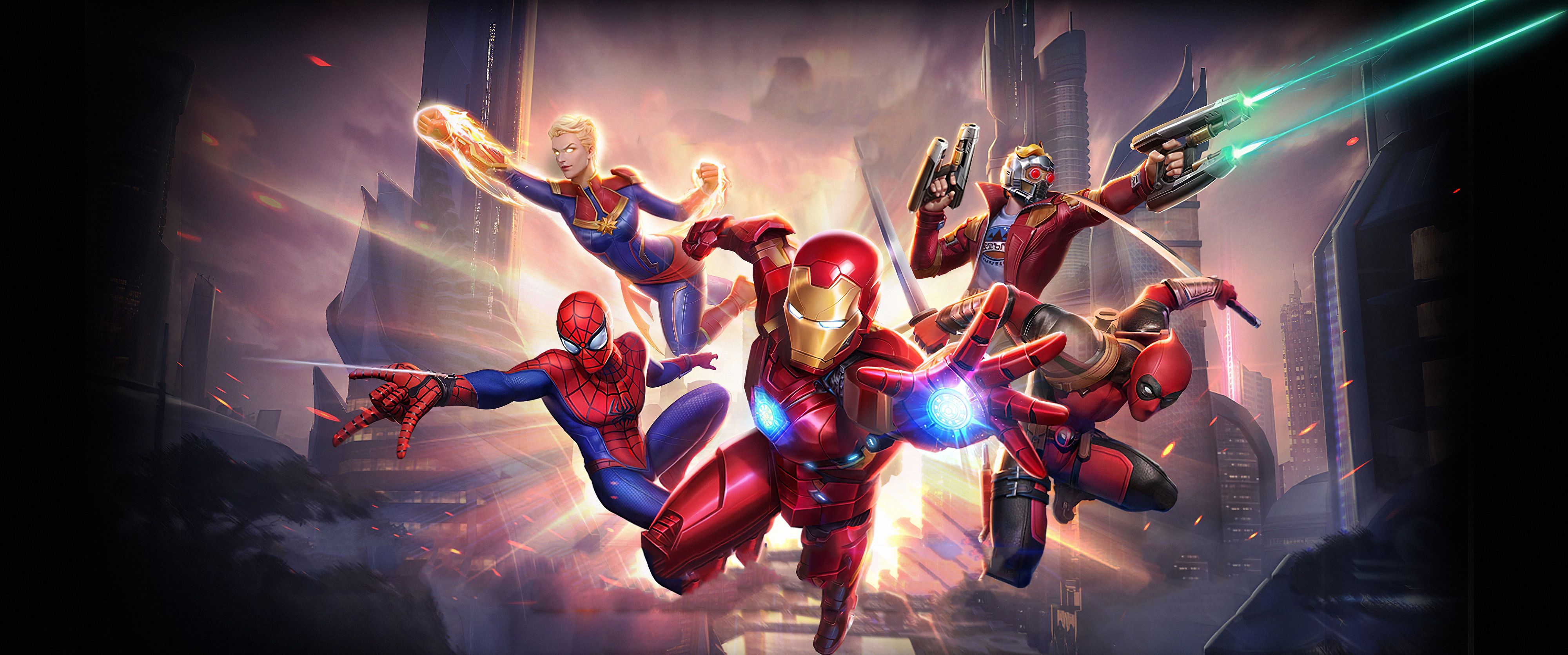 Video Game Marvel Super War HD Wallpaper | Background Image
