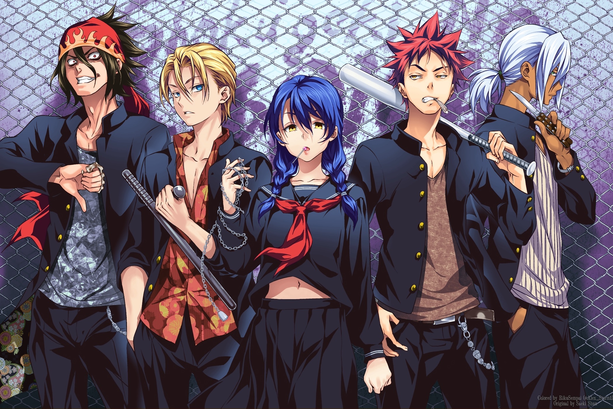 Anime Food Wars: Shokugeki no Soma HD Wallpaper Background Image. 