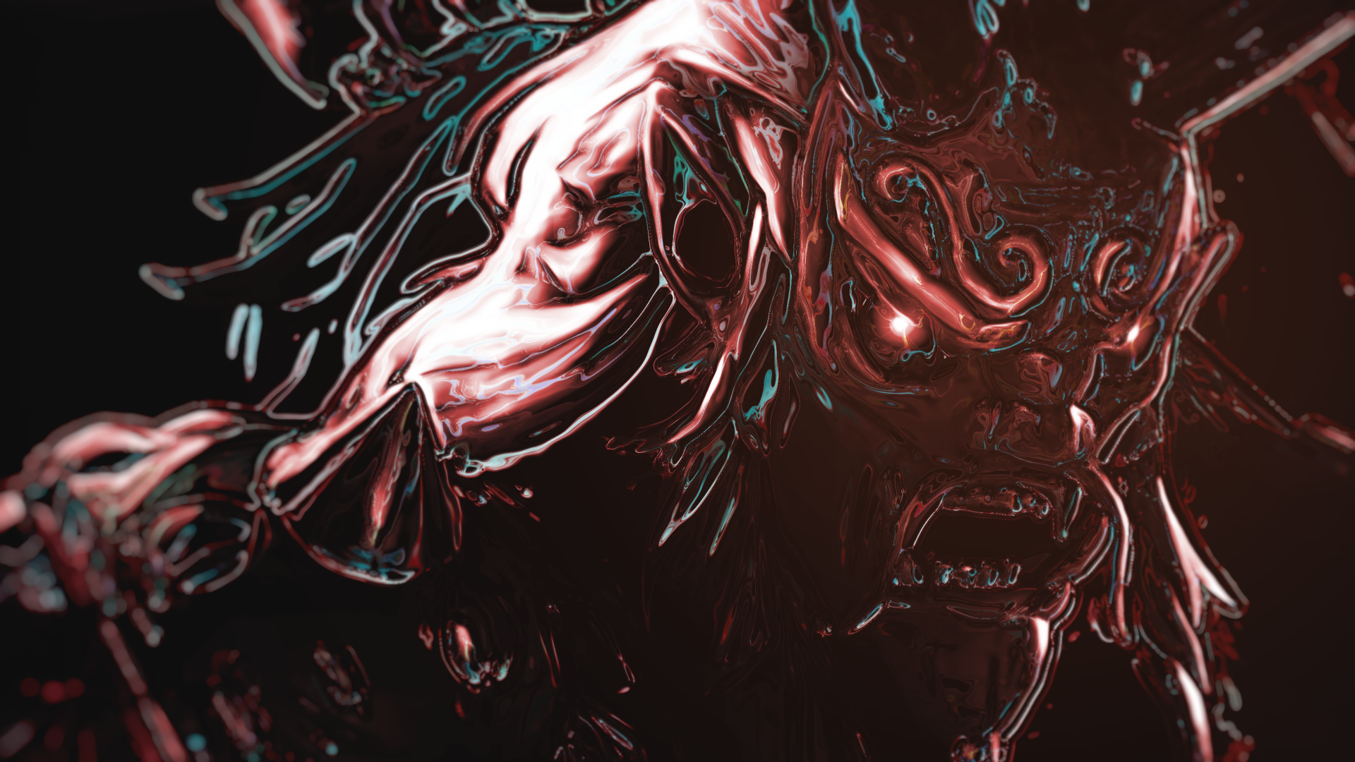 Grimstroke (Sinkig ink) by LUXMENSE