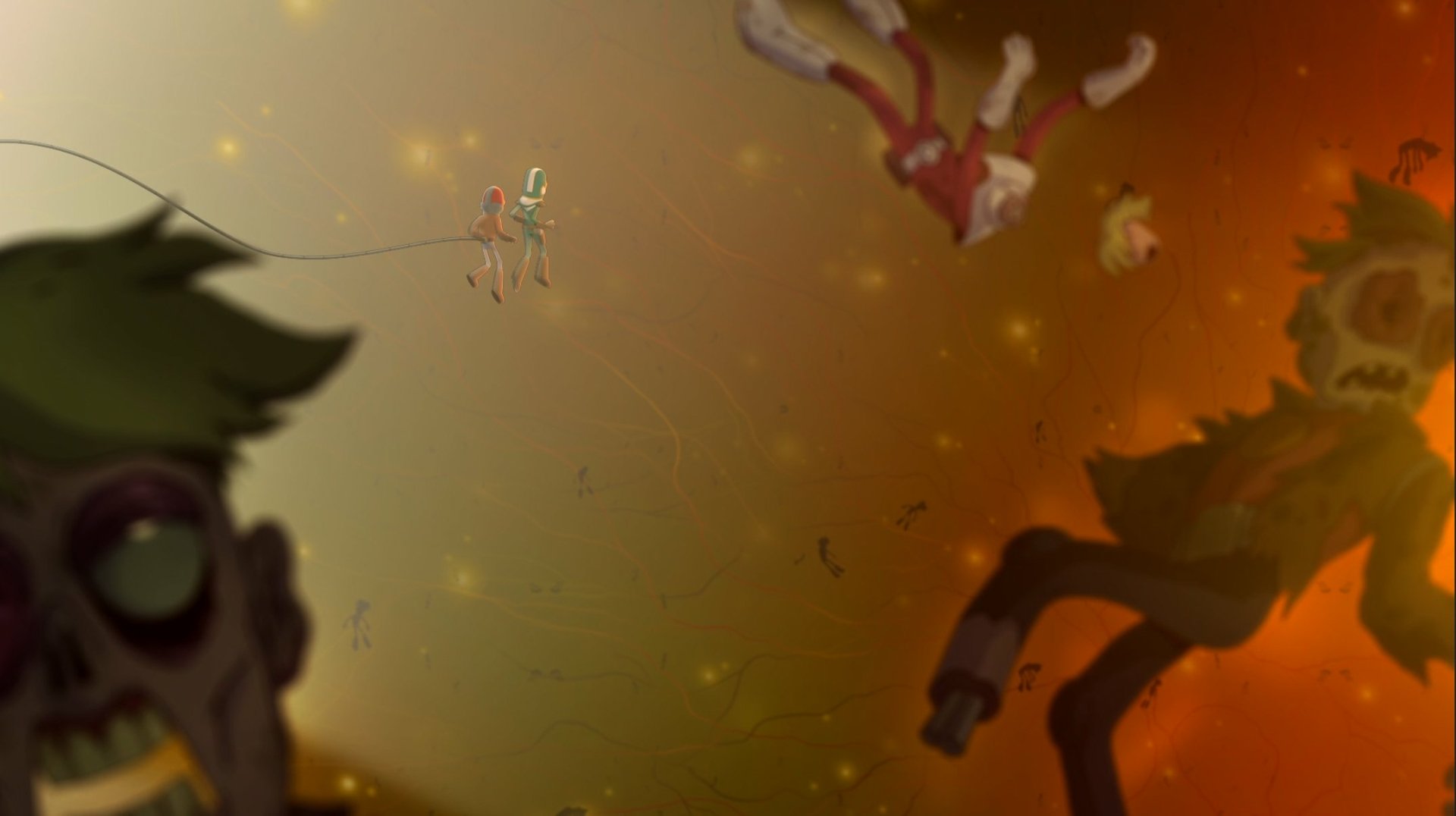 Download Zombie Quinn Airgon Gary Goodspeed TV Show Final Space HD Wallpaper