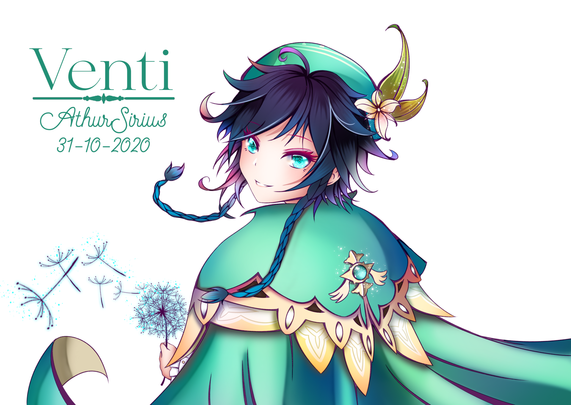 Download Venti (Genshin Impact) Video Game Genshin Impact HD Wallpaper by ArthurSirius