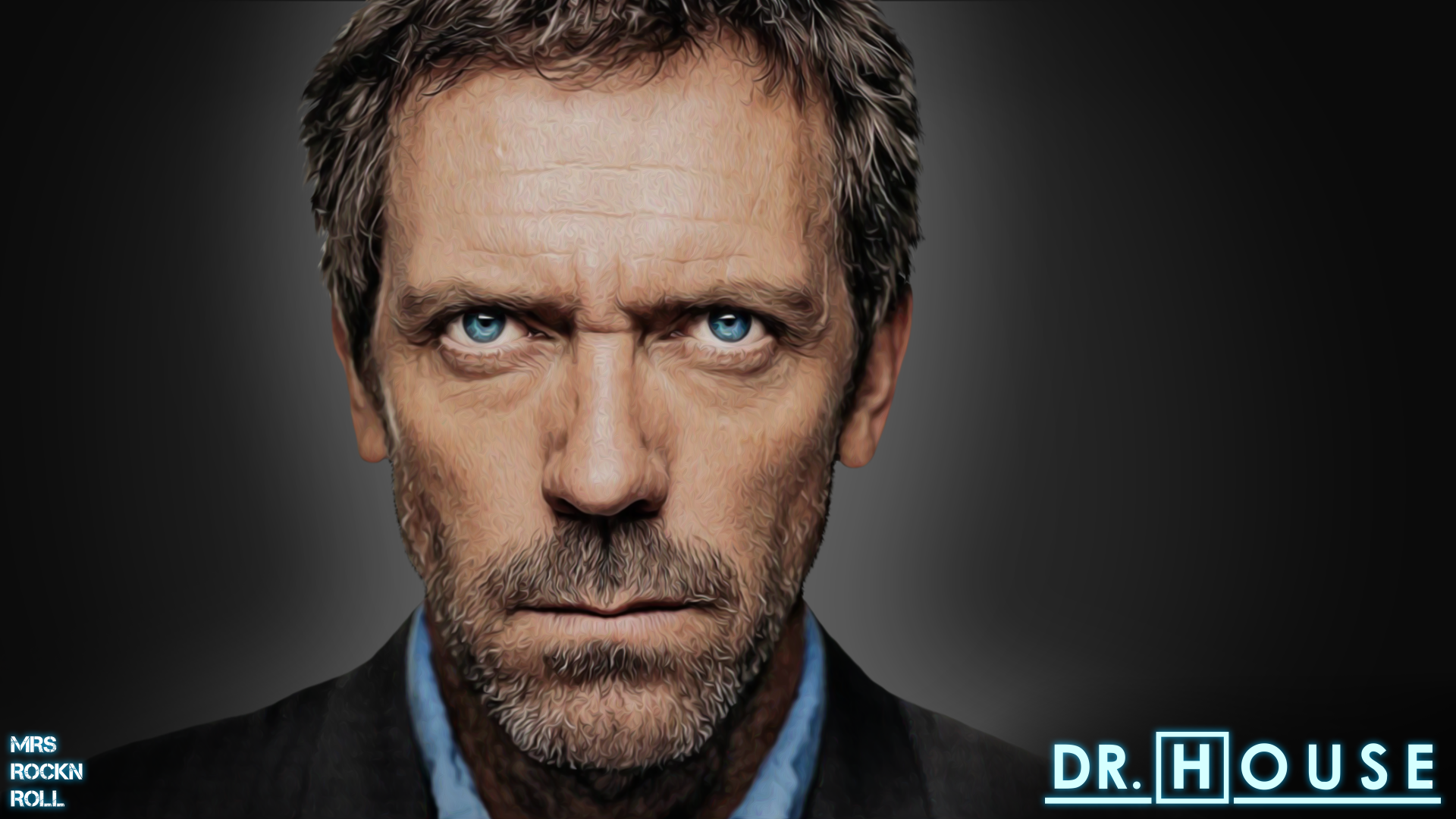 8k Ultra HD Wallpaper - Dr House - Gregory House - Hugh Laurie by Mrs ...