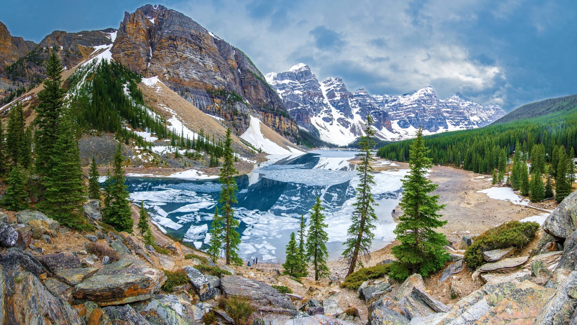 Download Landscape Nature Mountain Lake 4k Ultra HD Wallpaper ...
