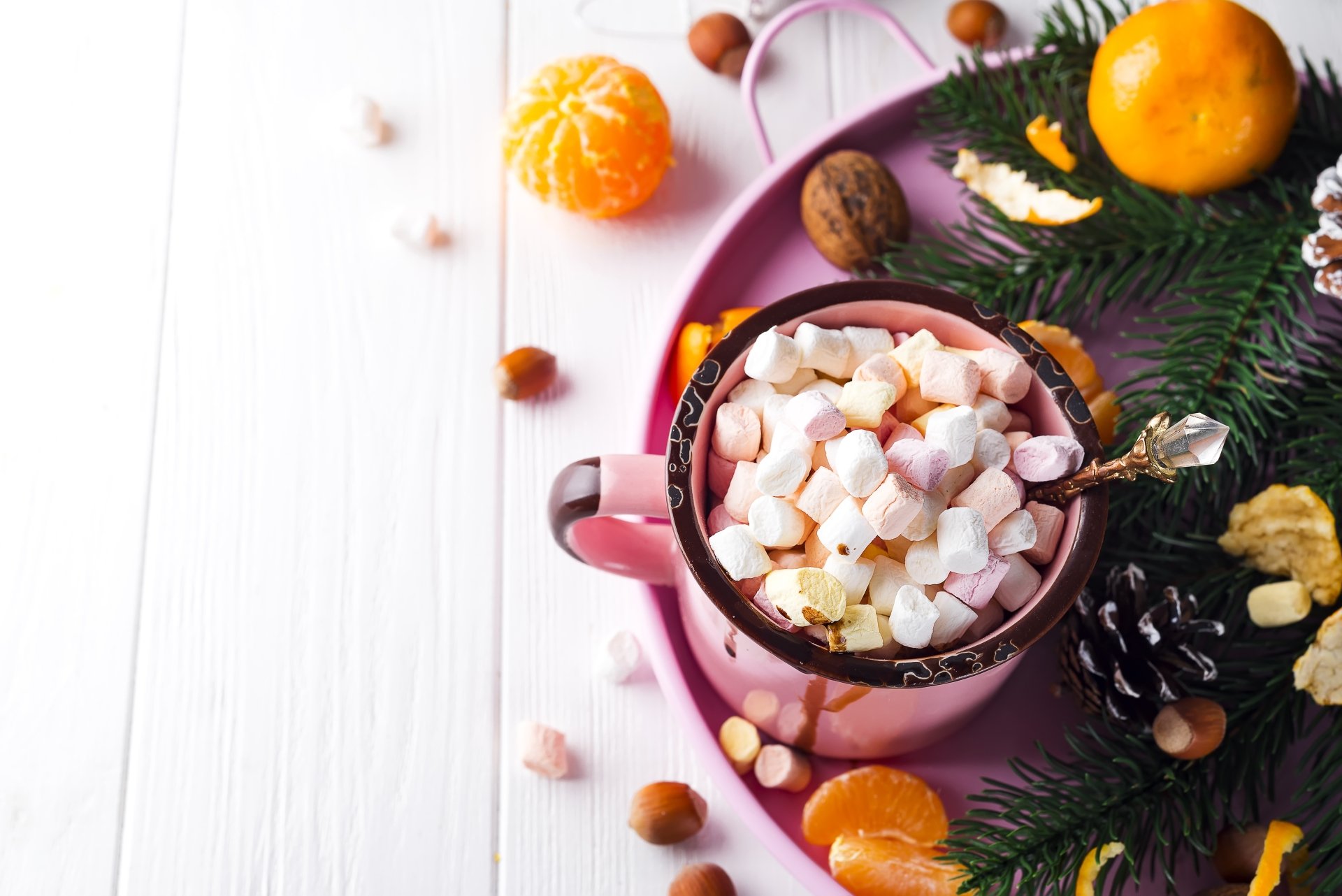 Download Marshmallow Cup Food Hot Chocolate 4k Ultra HD Wallpaper ...