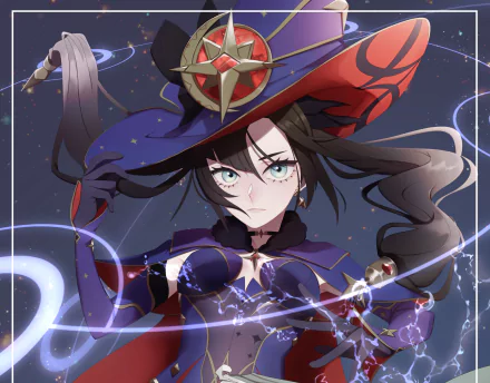 Mona (Genshin Impact) video game Genshin Impact HD Desktop Wallpaper | Background Image