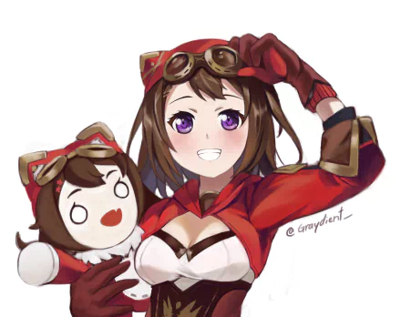 Amber (Genshin Impact) video game Genshin Impact HD Desktop Wallpaper | Background Image