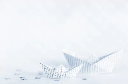 paper boat man made origami HD Desktop Wallpaper | Background Image