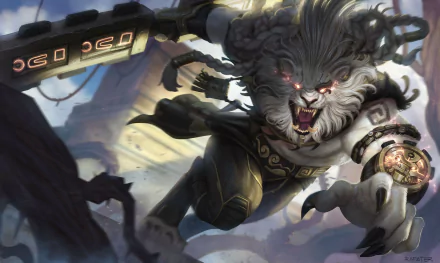 Rengar (League Of Legends) video game League Of Legends HD Desktop Wallpaper | Background Image