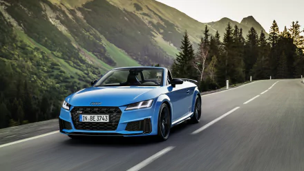 cabriolet car Audi Audi TTS Competition Plus vehicle Audi TT HD Desktop Wallpaper | Background Image