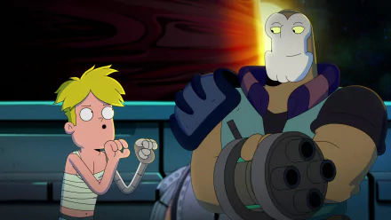 blonde Fox (Final Space) Gary Goodspeed TV Show Final Space HD Desktop Wallpaper | Background Image