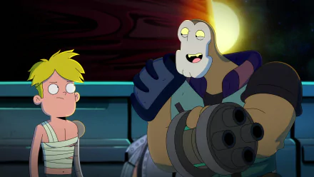 blonde Gary Goodspeed Fox (Final Space) TV Show Final Space HD Desktop Wallpaper | Background Image