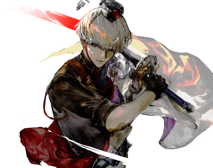 Watanabe no Tsuna Anime Fate/Grand Order HD Desktop Wallpaper | Background Image