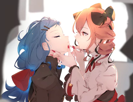 Joon Yorigami Shion Yorigami Anime Touhou HD Desktop Wallpaper | Background Image