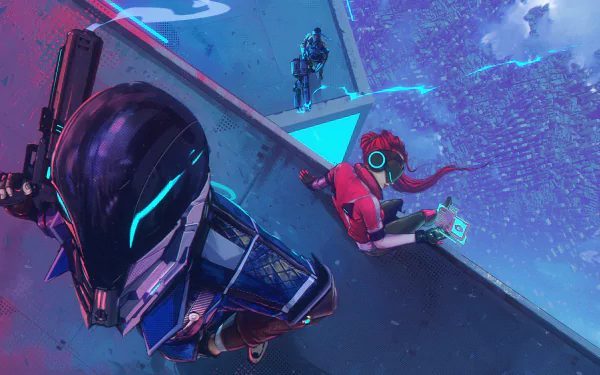 video game Hyper Scape HD Desktop Wallpaper | Background Image