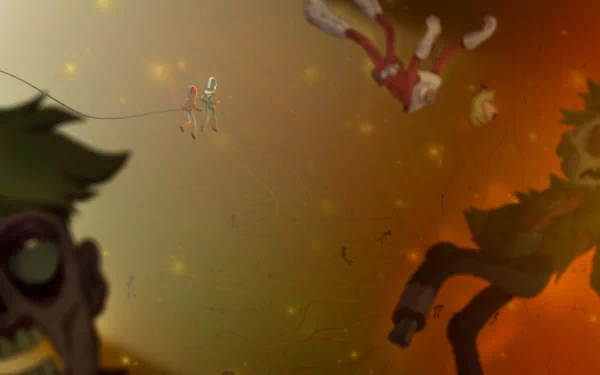 zombie Quinn Airgon Gary Goodspeed TV Show Final Space HD Desktop Wallpaper | Background Image