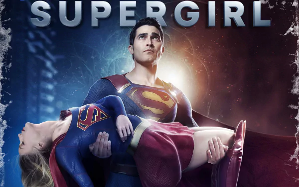 Tyler Hoechlin Superman Melissa Benoist Supergirl (TV Show) TV Show Supergirl HD Desktop Wallpaper | Background Image