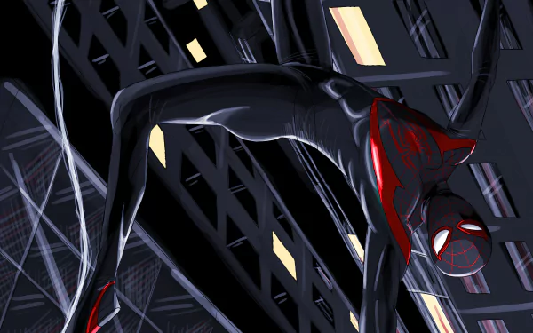 Miles Morales spider man video game Marvel's Spider-Man: Miles Morales HD Desktop Wallpaper | Background Image