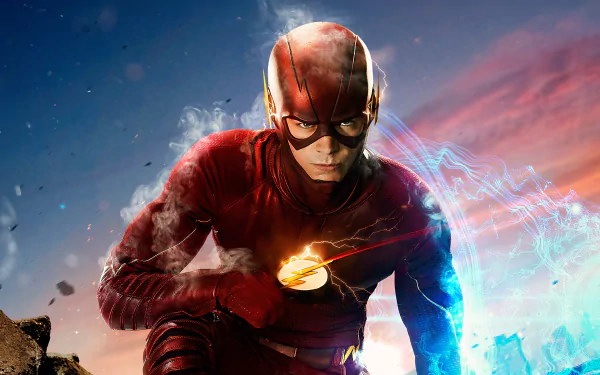 Grant Gustin Barry Allen TV Show The Flash (2014) HD Desktop Wallpaper | Background Image