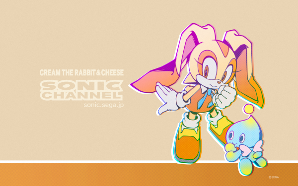 Video Game Sonic the Hedgehog Sonic Cream the Rabbit Sonic Channel Cheese the Chao HD Wallpaper | Background Image