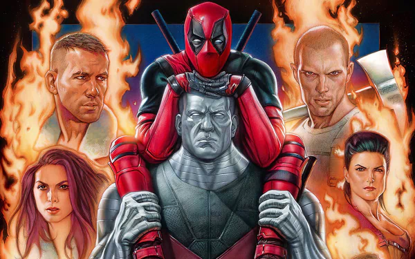 Colossus Ryan Reynolds Wade Wilson movie Deadpool HD Desktop Wallpaper | Background Image