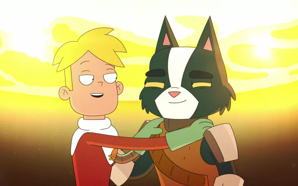 blonde Gary Goodspeed smile Avocato (Final Space) TV Show Final Space HD Desktop Wallpaper | Background Image