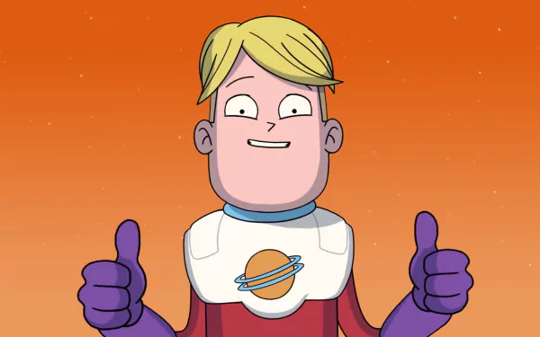 blonde Gary Goodspeed TV Show Final Space HD Desktop Wallpaper | Background Image