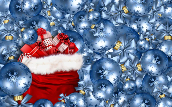 stocking gift christmas ornaments bauble holiday Christmas HD Desktop Wallpaper | Background Image