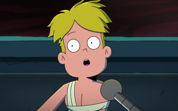 blonde Gary Goodspeed TV Show Final Space HD Desktop Wallpaper | Background Image