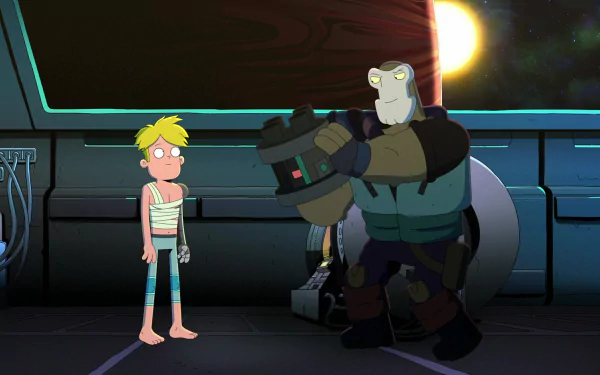 feet blonde Fox (Final Space) Gary Goodspeed TV Show Final Space HD Desktop Wallpaper | Background Image