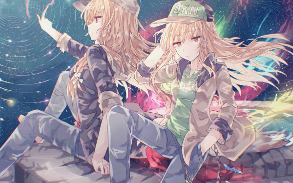 Okina Matara Junko (Touhou) Anime Touhou HD Desktop Wallpaper | Background Image