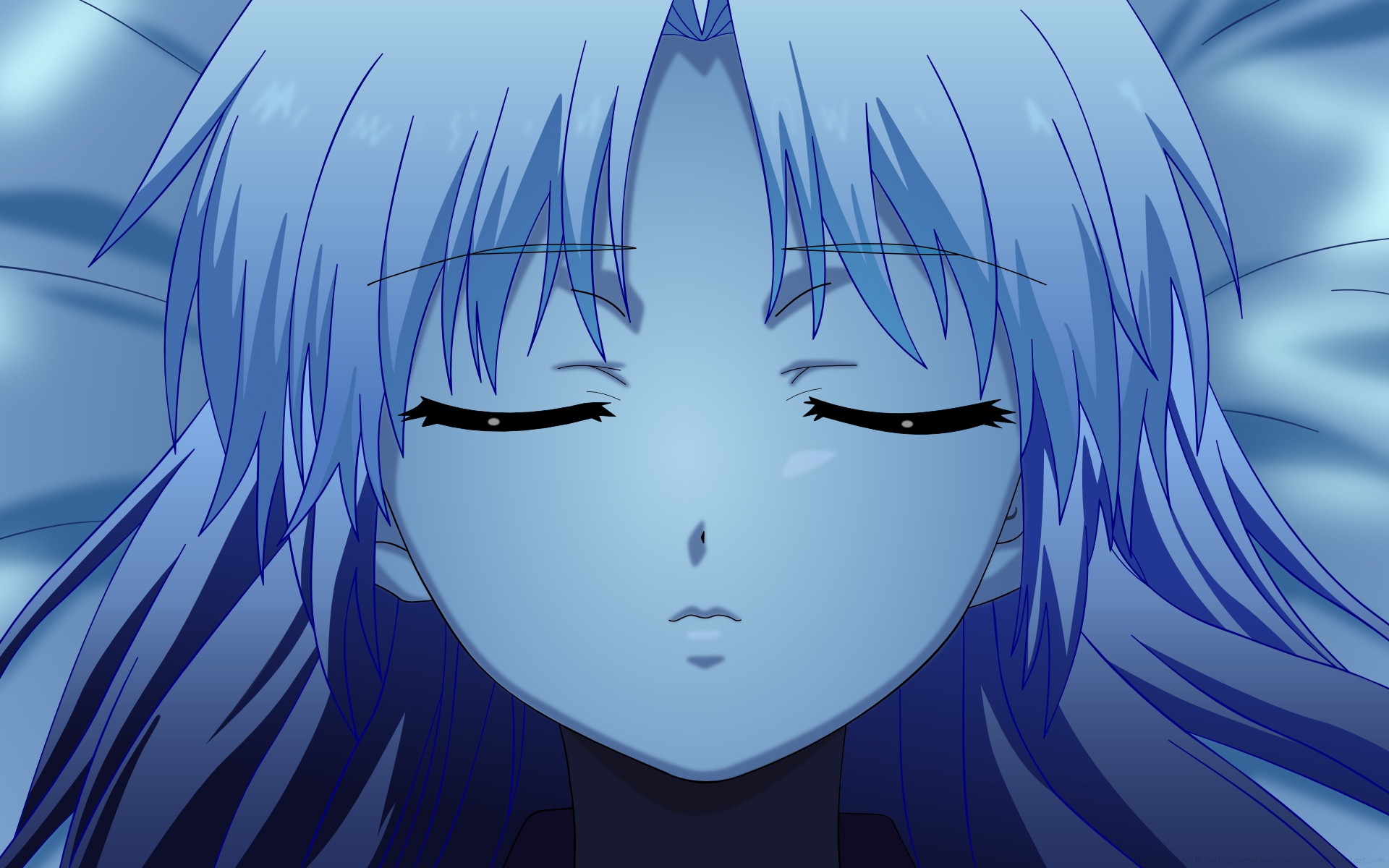 Kanade Tachibana from Angel Beats! - Anime desktop wallpaper.