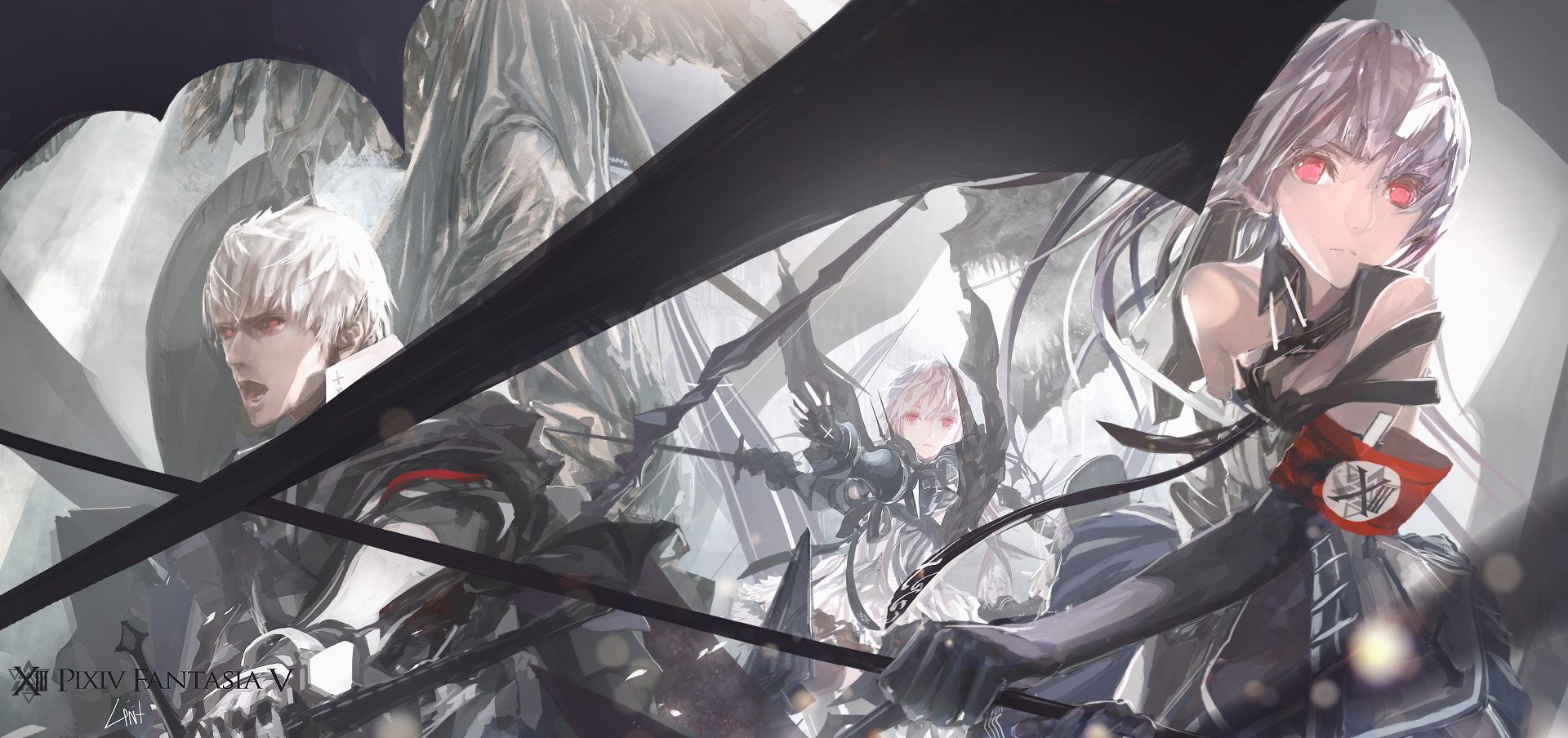 Pixiv Fantasia V Wallpaper and Background Image | 1920x904 | ID:112180