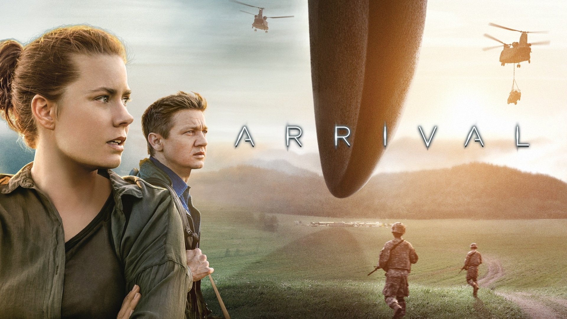 Download Jeremy Renner Amy Adams Movie Arrival HD Wallpaper