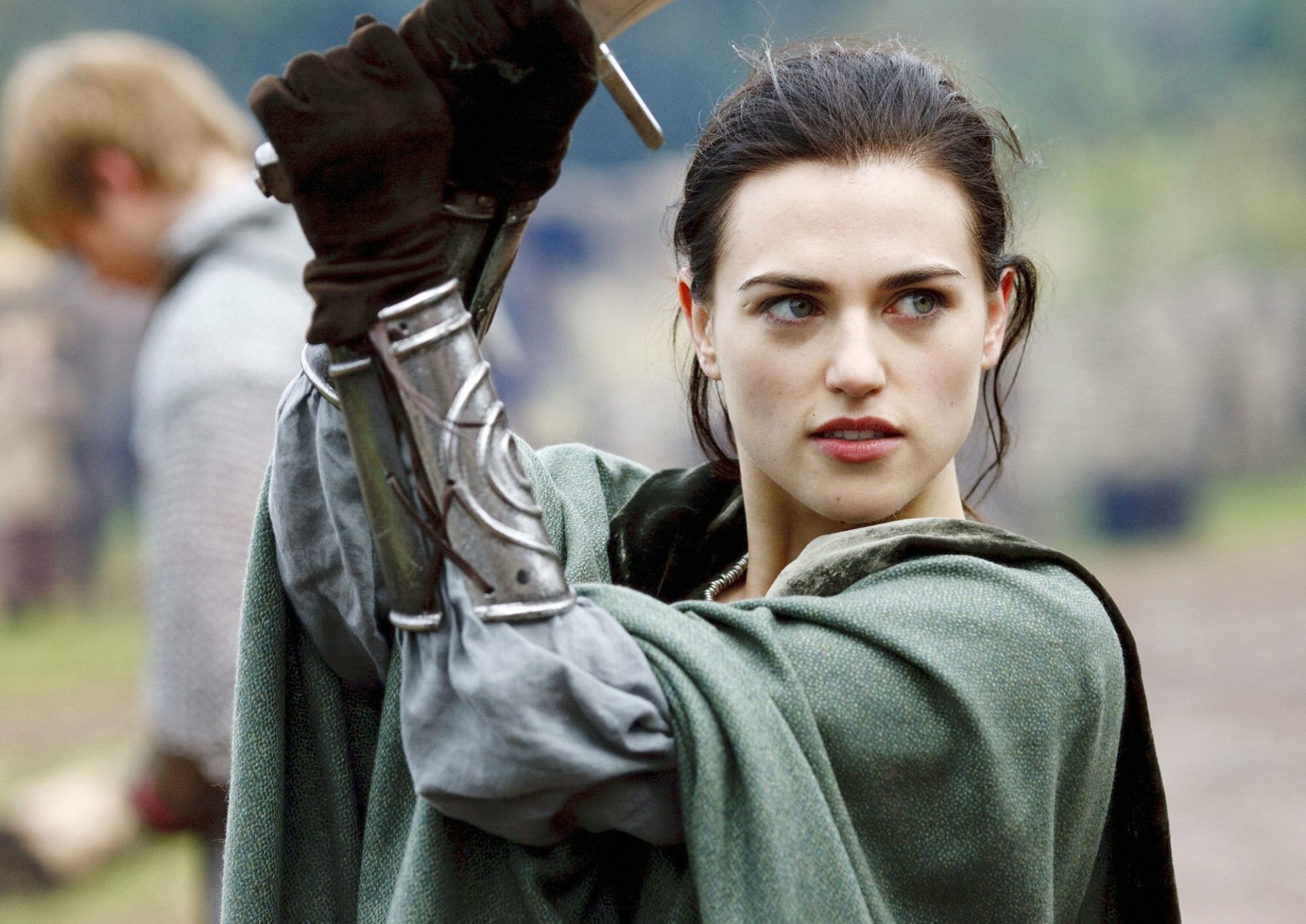 Download Katie McGrath Morgana Pendragon (Merlin) TV Show Merlin (2008) HD Wallpaper